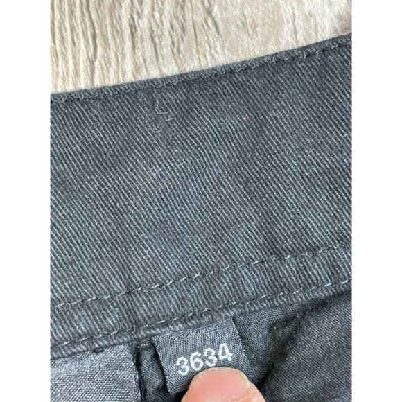 Harley Davidson Men 36 x 34 Work Pants Cargo Rugged Black Biker Motorcycle Logo - Picture 6 of 7